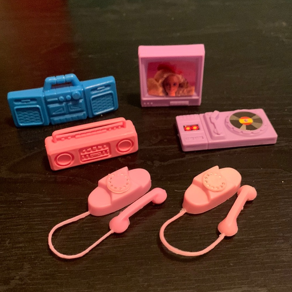 Vintage Barbie Accessories 6pc Lot